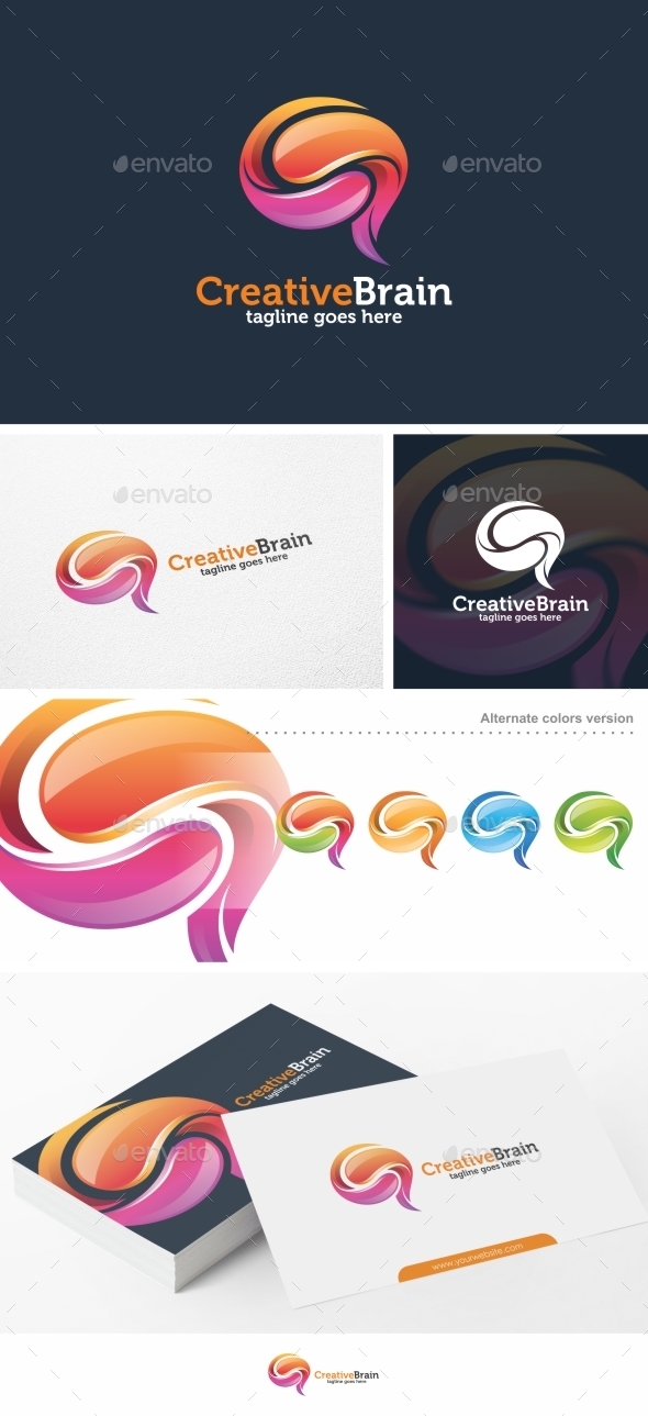 Creative Brain - Logo Template