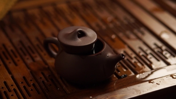 Teapot From Yixing Clay