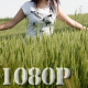 Girl Walking Through Cereal Field - VideoHive Item for Sale