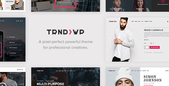 Trendy - Creative Multi-Purpose WordPress Theme