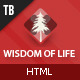 Wisdom of Life - HTML Template + PHP Contact Form - ThemeForest Item for Sale