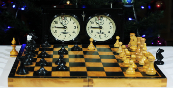 Chess Game Father And Son alt