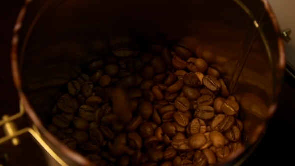 Coffee Beans Drop 