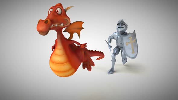 Knight and Dragon alt