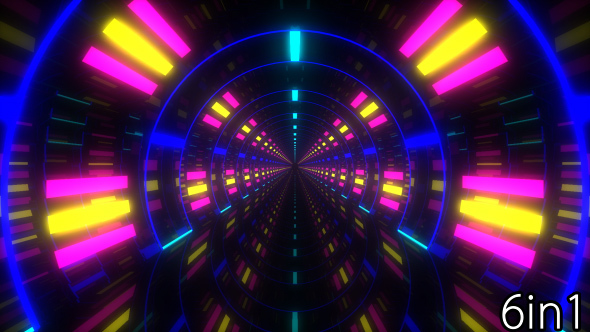 VJ Neon Light Tunnels alt