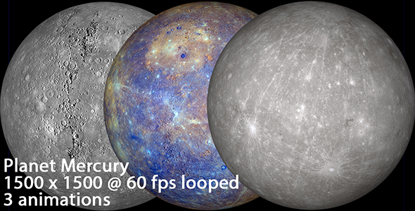 Planet Mercury - V2