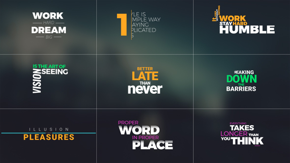 Titles Lower Thirds alt