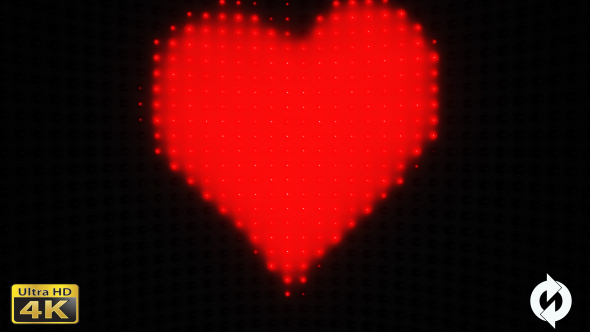 Heart with Lights VJ - 2