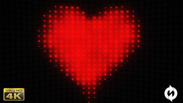 Heart with Lights VJ - 3