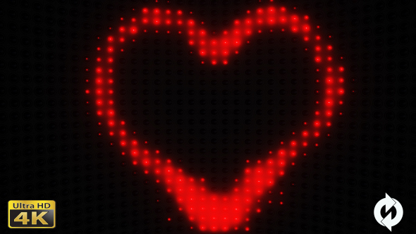 Heart with Lights VJ - 5