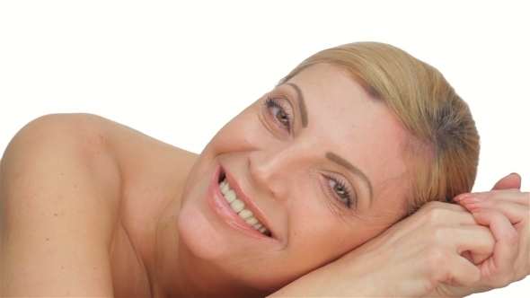 Portrait Of Healthy Middle-aged Woman alt