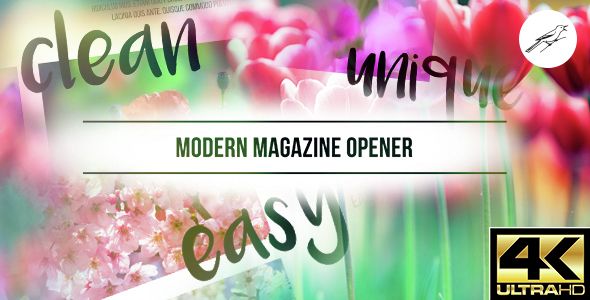 Modern Magazine Opener