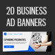 JIVAGO - Business Ad Banners - GraphicRiver Item for Sale