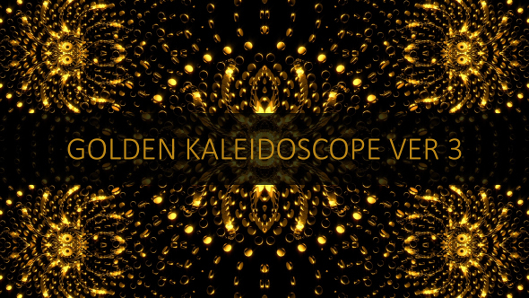 Golden Kaleidoscope Ver 3