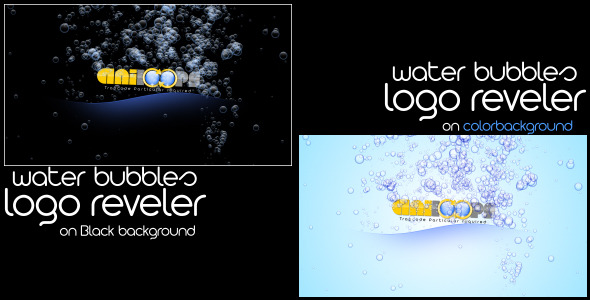Water Bubbles Logo reveler alt