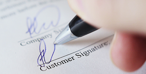 Customer Signature