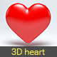 3D Heart  - 3DOcean Item for Sale