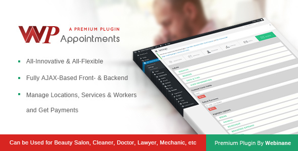 WPAppointments- Paid Appointments System WP Plugin