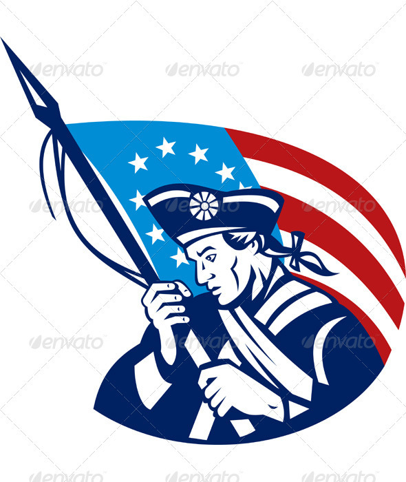 American Patriot Minuteman Revolution Militia