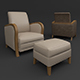 Designer Lounge Chair - 3DOcean Item for Sale