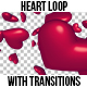 Heart Loop with Transitions - VideoHive Item for Sale