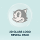 3D Glass Logo Reveal Pack - VideoHive Item for Sale