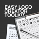  Easy Logo Creator Tookit - GraphicRiver Item for Sale