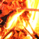 Blazing Bonfire in the Night. - VideoHive Item for Sale