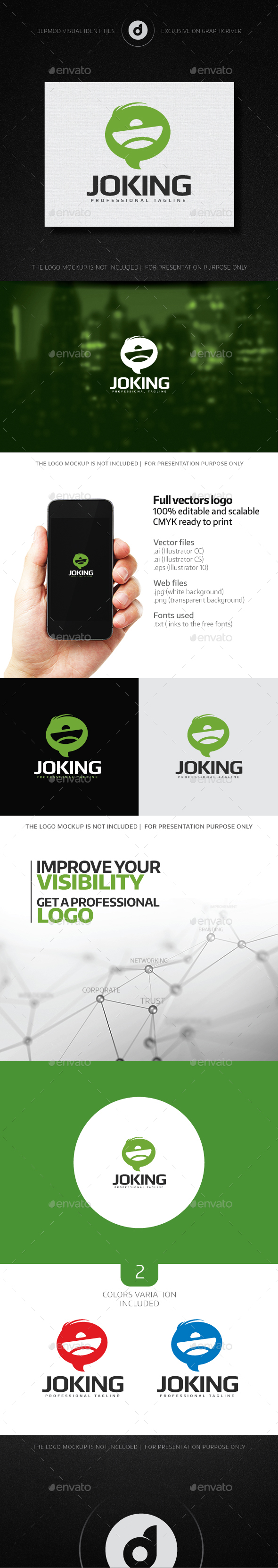 Joking Logo