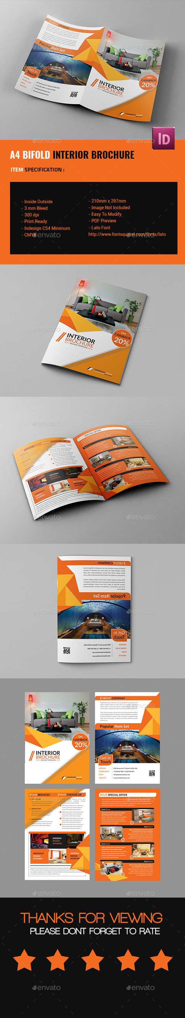 Bifold And Marketing Corporate Brochure Templates Page 4