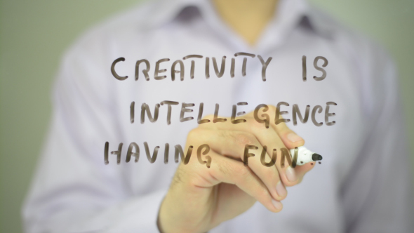 Creativity is Intelligence Having Fun