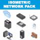 Isometric Network Pack - GraphicRiver Item for Sale