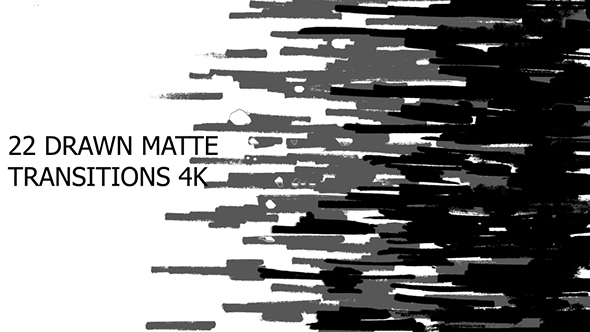 22 Cartoon Matte Transitions