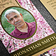 Cherry Blossom Funeral Prayer Card Template - GraphicRiver Item for Sale