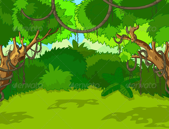 Download Gambar Animasi Hutan 