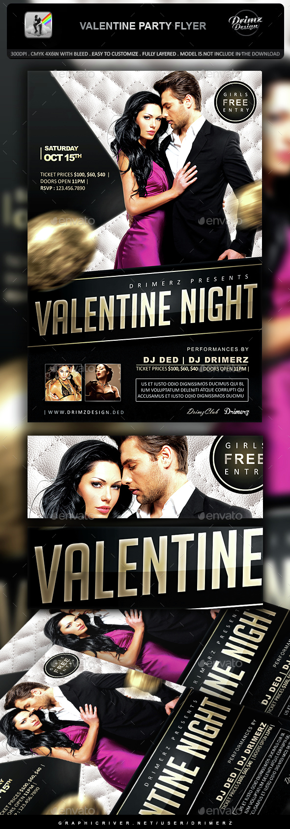 Valentine Party Flyer