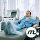 Male Donor Giving Blood in Hospital - VideoHive Item for Sale