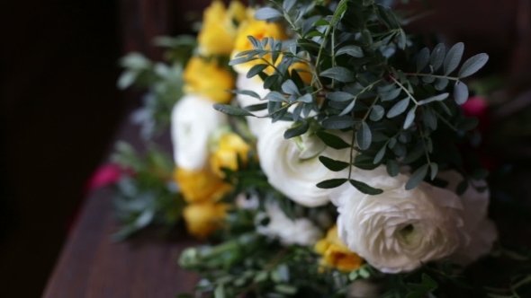 Wedding Bouquet Of Flowers