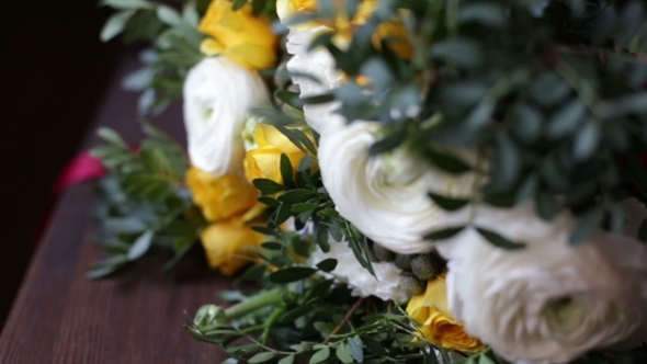 Wedding Bouquet Of Flowers