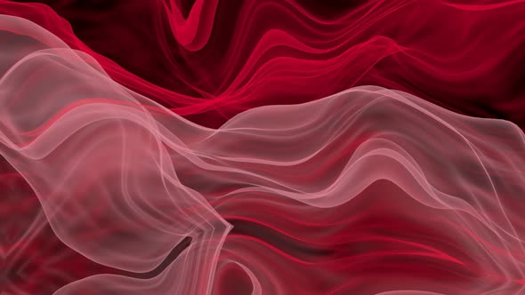 Red Color Abstract Background Ink Smoke Effect