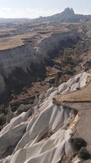 Cappadocia Landscape Aerial View