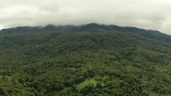 Mountains Covered with Rainforest, Philippines, Camiguin