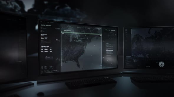 Airport navigation control system is analyzing the target plane landing location alt