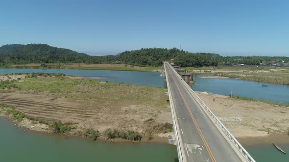 Bridge Over River