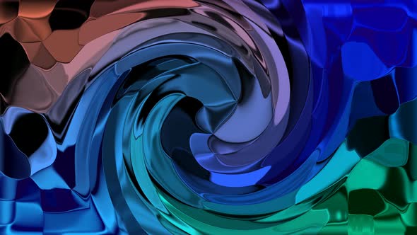 Best Glossy Twirl Liquid Animated