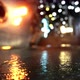 Neon Bokeh Lights at Rainy Night - VideoHive Item for Sale