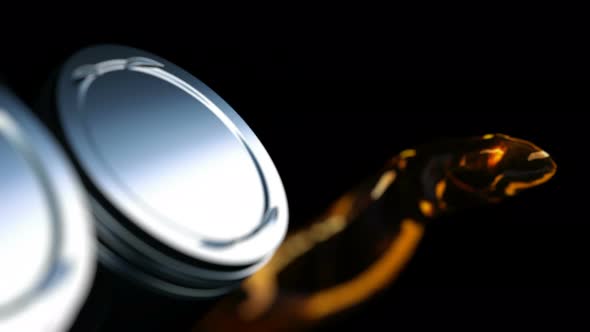 Car Motor with Oil Splash alt