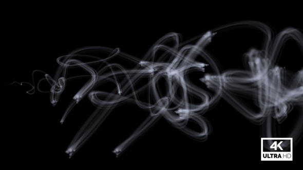 Smoking Wave Floating White Smoke Steaming alt