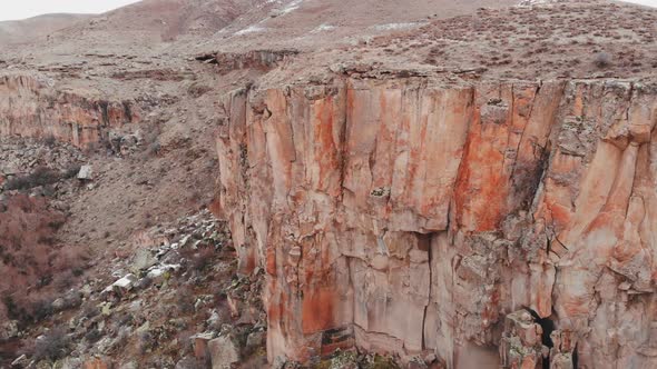 Ihlara Valley in Turkey Known As "Ihlara Vadisi" in Turkish the Valley is Biggest Canyon and Has a