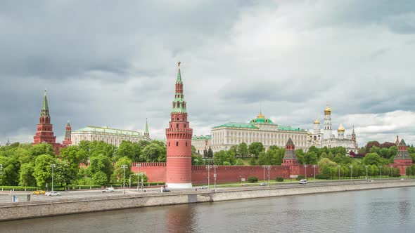 Kremlin, Moscow, Russia. Classic view.